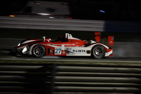 Horag Racing Lista under kraftig nedbremsning til sving 7.
(Foto: Motorsporten.dk)